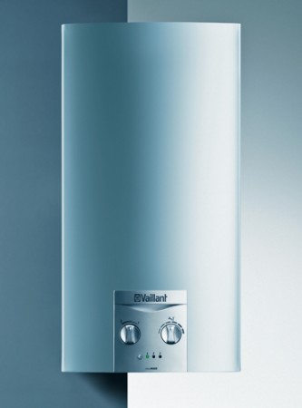 Настенный проточный газовый водонагреватель с розжигом от батареек (газовая колонка) VAILLANT (Вайлант) atmoMAG OE 14-0/0 RXI exclusiv