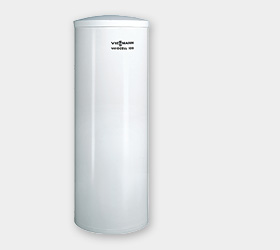 Стальной емкостный водонагреватель косвенного нагрева для настенных котлов с эмалированным покрытием Ceraprotect VIESSMANN (Виссманн) Vitocell 100-W CVA